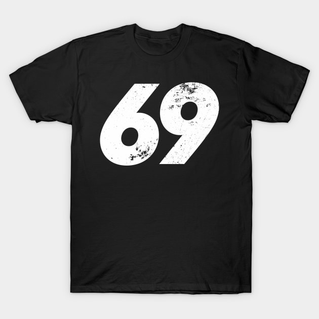 69 Vintage T-Shirt by GothBless